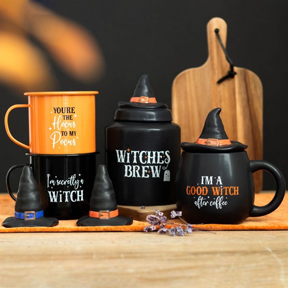 You're The Hocus To My Pocus Enamel Mug